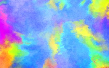 Modern fırça darbeleri. Poster, duvar sanatı, afiş, kart, kitap kapağı veya ambalaj için rahatlatıcı kompozisyonun yumuşak renkli çizimi. Pastel renklerle suluboya.