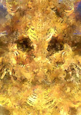 Tuval üzerinde etkileyici fırçalanmış resim. Soyut doku. 2D çizim. Geniş fırça darbeleri. Modern dijital sanat. Çağdaş fırça. Modern ifade. Popüler biçim boyanmış resim.