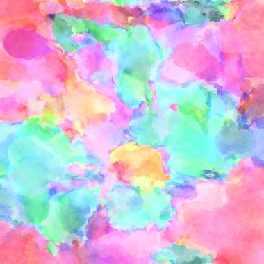 Modern fırça darbeleri. Poster, duvar sanatı, afiş, kart, kitap kapağı veya ambalaj için rahatlatıcı kompozisyonun yumuşak renkli çizimi. Pastel renklerle suluboya.