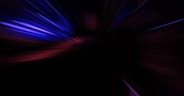 Hızlı yüksek hız bulanıklaştırma arkaplanı. Işık teknolojisi soyut duvar kağıdı. Renkli ışık enerjisi parlamaları. Çarpık grafik hareket arkaplanı. Dinamik patlama flaşı. İvme etkisi.