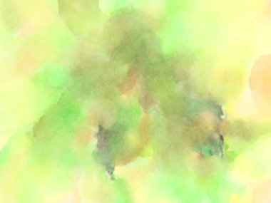 Modern fırça darbeleri. Poster, duvar sanatı, afiş, kart, kitap kapağı veya ambalaj için rahatlatıcı kompozisyonun yumuşak renkli çizimi. Pastel renklerle suluboya.