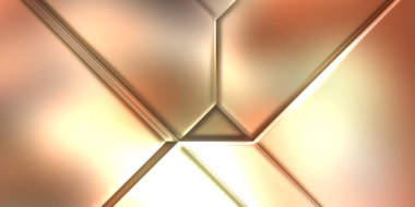 Üç boyutlu metalik panel dokusu. Renkli, parlak, soyut duvar kağıdı. Geometrik teknolojik parlak yansıtıcı arkaplan.