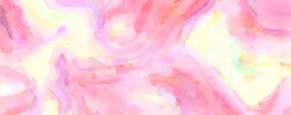 Modern Brush Strokes Painting Soft Color Painted Illustration Soothing Composition — Stock Photo, Image