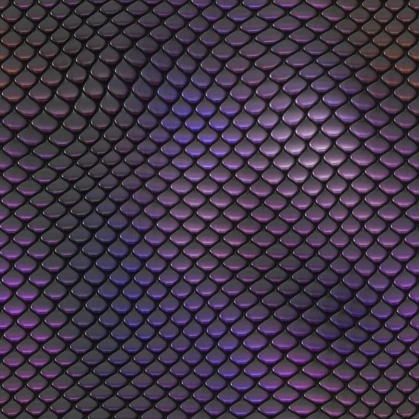 Patrón Escalas Fantasía Sin Costuras Textura Reptiliana Azulejo Colorido Vibrante — Foto de Stock