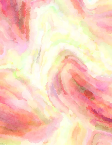 Modern Brush Strokes Painting Soft Color Painted Illustration Soothing Composition — Stock Photo, Image