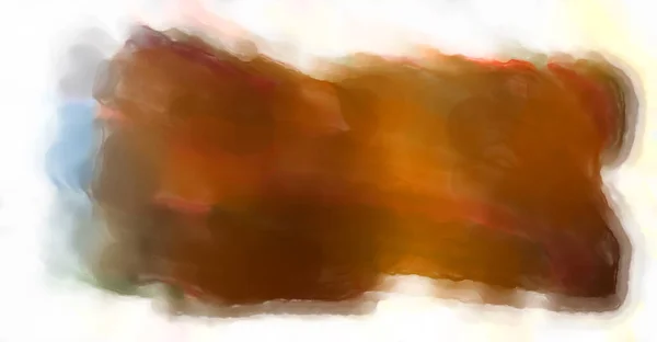 Абстрактная Цветная Акварельная Рамка Белом Фоне Цифровая Живопись Шаблон Кисти — стоковое фото