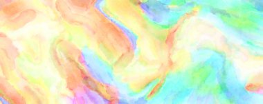 Modern fırça darbeleri. Poster, duvar sanatı, afiş, kart, kitap kapağı veya ambalaj için rahatlatıcı kompozisyonun yumuşak renkli çizimi. Pastel renklerle suluboya.