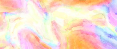 Modern fırça darbeleri. Poster, duvar sanatı, afiş, kart, kitap kapağı veya ambalaj için rahatlatıcı kompozisyonun yumuşak renkli çizimi. Pastel renklerle suluboya.