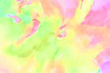 Modern fırça darbeleri. Poster, duvar sanatı, afiş, kart, kitap kapağı veya ambalaj için rahatlatıcı kompozisyonun yumuşak renkli çizimi. Pastel renklerle suluboya.