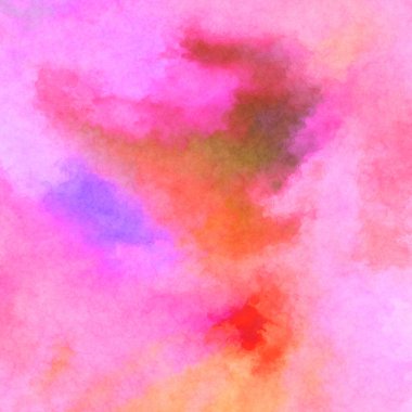 Modern fırça darbeleri. Poster, duvar sanatı, afiş, kart, kitap kapağı veya ambalaj için rahatlatıcı kompozisyonun yumuşak renkli çizimi. Pastel renklerle suluboya.