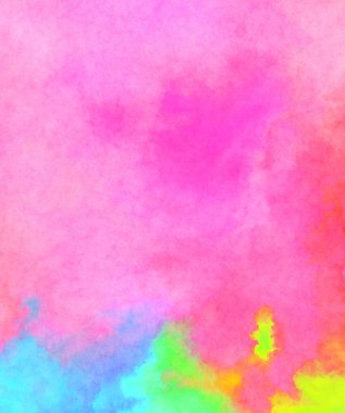 Modern fırça darbeleri. Poster, duvar sanatı, afiş, kart, kitap kapağı veya ambalaj için rahatlatıcı kompozisyonun yumuşak renkli çizimi. Pastel renklerle suluboya.