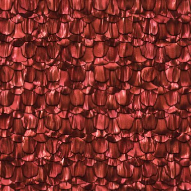 Kusursuz kumaş dalgalanmaları. Parlak doku arka planı. Parlak kumaş. Göz kamaştırıcı moda yüzeyi. Lüks tekstil.