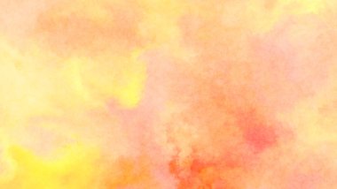 Modern fırça darbeleri. Poster, duvar sanatı, afiş, kart, kitap kapağı veya ambalaj için rahatlatıcı kompozisyonun yumuşak renkli çizimi. Pastel renklerle suluboya.