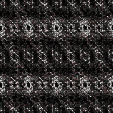 Kusursuz renksiz örülmüş kumaş dokusu. Örgü desen arkaplanı.