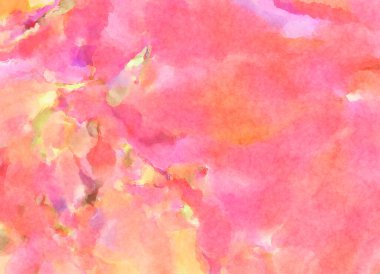 Modern fırça darbeleri. Poster, duvar sanatı, afiş, kart, kitap kapağı veya ambalaj için rahatlatıcı kompozisyonun yumuşak renkli çizimi. Pastel renklerle suluboya.