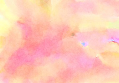 Modern fırça darbeleri. Poster, duvar sanatı, afiş, kart, kitap kapağı veya ambalaj için rahatlatıcı kompozisyonun yumuşak renkli çizimi. Pastel renklerle suluboya.