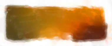 Soyut renkli suluboya çerçeve beyaz arkaplanda izole edildi. Dijital resim. Tasarım veya metnin için fırça şablonu.