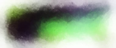 Vahşi ve büyük fırça darbeleri. Beyaz arka planda fırçalanmış soyut resim. Fırça darbesi ile boyanmış. Boya darbeleri. 2B Görüntü.