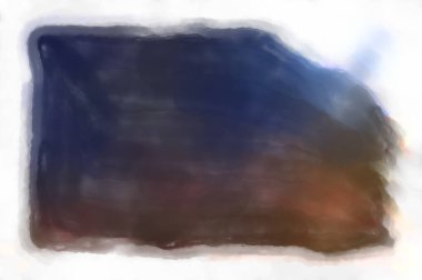 Soyut renkli suluboya çerçeve beyaz arkaplanda izole edildi. Dijital resim. Tasarım veya metnin için fırça şablonu.