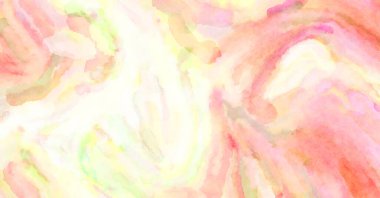 Modern fırça darbeleri. Poster, duvar sanatı, afiş, kart, kitap kapağı veya ambalaj için rahatlatıcı kompozisyonun yumuşak renkli çizimi. Pastel renklerle suluboya.