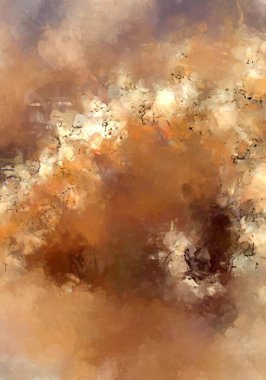 Tuval üzerinde etkileyici fırçalanmış resim. Soyut doku. 2D çizim. Geniş fırça darbeleri. Modern dijital sanat. Çağdaş fırça. Modern ifade. Popüler biçim boyanmış resim.