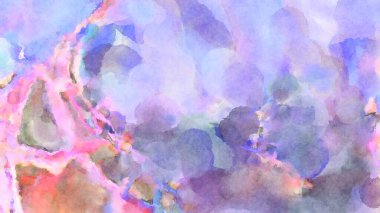 Modern fırça darbeleri. Poster, duvar sanatı, afiş, kart, kitap kapağı veya ambalaj için rahatlatıcı kompozisyonun yumuşak renkli çizimi. Pastel renklerle suluboya.