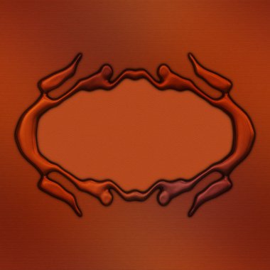 Çerçeve kağıdı. Kart, davetiye ya da albüm olarak harika bir kullanım. Fantezi 3D çizim arka planı. Zarif duvar kâğıdı. Metnin için şablon.