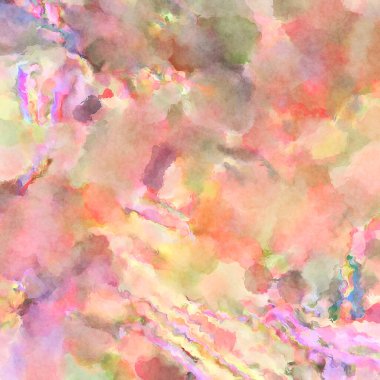 Modern fırça darbeleri. Poster, duvar sanatı, afiş, kart, kitap kapağı veya ambalaj için rahatlatıcı kompozisyonun yumuşak renkli çizimi. Pastel renklerle suluboya.