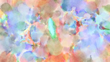 Modern fırça darbeleri. Poster, duvar sanatı, afiş, kart, kitap kapağı veya ambalaj için rahatlatıcı kompozisyonun yumuşak renkli çizimi. Pastel renklerle suluboya.