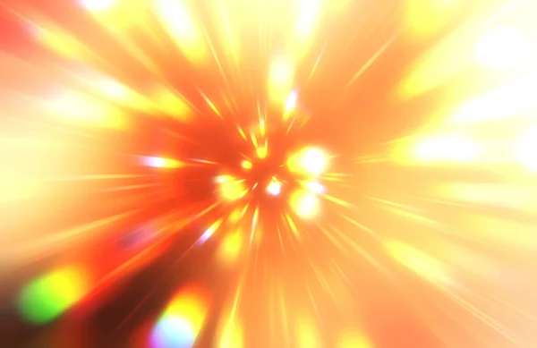 Γυαλιστερό Ζωντανό Και Πολύχρωμο Ταπετσαρία Φως Αστέρι Έκρηξη Λαμπερό Σωματίδια — Φωτογραφία Αρχείου