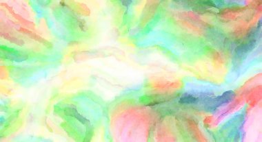 Modern fırça darbeleri. Poster, duvar sanatı, afiş, kart, kitap kapağı veya ambalaj için rahatlatıcı kompozisyonun yumuşak renkli çizimi. Pastel renklerle suluboya.