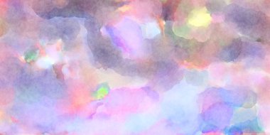 Modern fırça darbeleri. Poster, duvar sanatı, afiş, kart, kitap kapağı veya ambalaj için rahatlatıcı kompozisyonun yumuşak renkli çizimi. Pastel renklerle suluboya.