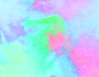 Modern fırça darbeleri. Poster, duvar sanatı, afiş, kart, kitap kapağı veya ambalaj için rahatlatıcı kompozisyonun yumuşak renkli çizimi. Pastel renklerle suluboya.