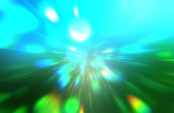 Glossy Tapet Vibrant Colorat Steaua Exploziei Luminoase Particule Linii Strălucitoare — Fotografie, imagine de stoc