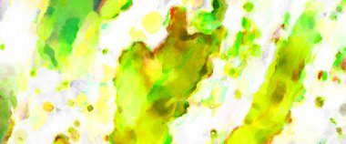 Modern fırça darbeleri. Poster, duvar sanatı, afiş, kart, kitap kapağı veya ambalaj için rahatlatıcı kompozisyonun yumuşak renkli çizimi. Pastel renklerle suluboya.