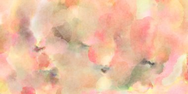 Modern fırça darbeleri. Poster, duvar sanatı, afiş, kart, kitap kapağı veya ambalaj için rahatlatıcı kompozisyonun yumuşak renkli çizimi. Pastel renklerle suluboya.