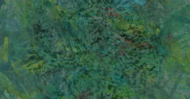 Kaos duvarı sanatı. Sanatsal canlılık ve renkli duvar kâğıdı. Kaotik resim. Taranmış Boyalı Soyut Arkaplan. Fırça darbesi ile boyanmış. Tuval üzerinde etkileyici fırçalanmış resim