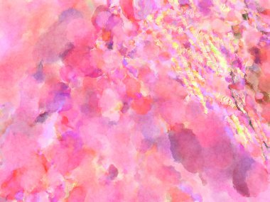 Modern fırça darbeleri. Poster, duvar sanatı, afiş, kart, kitap kapağı veya ambalaj için rahatlatıcı kompozisyonun yumuşak renkli çizimi. Pastel renklerle suluboya.