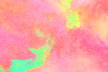 Modern fırça darbeleri. Poster, duvar sanatı, afiş, kart, kitap kapağı veya ambalaj için rahatlatıcı kompozisyonun yumuşak renkli çizimi. Pastel renklerle suluboya.