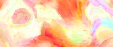 Modern fırça darbeleri. Poster, duvar sanatı, afiş, kart, kitap kapağı veya ambalaj için rahatlatıcı kompozisyonun yumuşak renkli çizimi. Pastel renklerle suluboya.