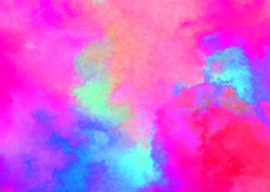 Modern fırça darbeleri. Poster, duvar sanatı, afiş, kart, kitap kapağı veya ambalaj için rahatlatıcı kompozisyonun yumuşak renkli çizimi. Pastel renklerle suluboya.