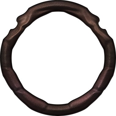 Üç boyutlu metalik illüstrasyon. Beyaz arka planda izole edilmiş fantezi çerçevesi. Davetiyeler, posterler, menü, hatıra defteri ve sunum için mükemmel. Metnin için şablon.