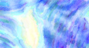 Modern fırça darbeleri. Poster, duvar sanatı, afiş, kart, kitap kapağı veya ambalaj için rahatlatıcı kompozisyonun yumuşak renkli çizimi. Pastel renklerle suluboya.