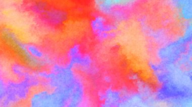 Modern fırça darbeleri. Poster, duvar sanatı, afiş, kart, kitap kapağı veya ambalaj için rahatlatıcı kompozisyonun yumuşak renkli çizimi. Pastel renklerle suluboya.