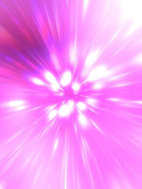 Parlak, canlı ve renkli duvar kağıtları. Parlayan parçacıkları ve çizgileri olan ışık patlaması yıldızı. Güzel soyut ışın arkaplanı.