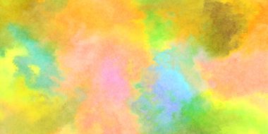 Modern fırça darbeleri. Poster, duvar sanatı, afiş, kart, kitap kapağı veya ambalaj için rahatlatıcı kompozisyonun yumuşak renkli çizimi. Pastel renklerle suluboya.