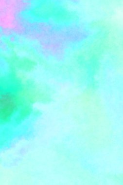 Modern fırça darbeleri. Poster, duvar sanatı, afiş, kart, kitap kapağı veya ambalaj için rahatlatıcı kompozisyonun yumuşak renkli çizimi. Pastel renklerle suluboya.