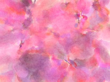 Modern fırça darbeleri. Poster, duvar sanatı, afiş, kart, kitap kapağı veya ambalaj için rahatlatıcı kompozisyonun yumuşak renkli çizimi. Pastel renklerle suluboya.