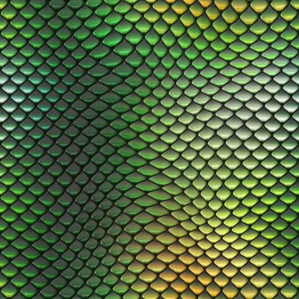 Naadloze Fantasie Schalen Patroon Reptielachtige Textuur Kleurrijke Levendige Tegel Exotisch — Stockfoto