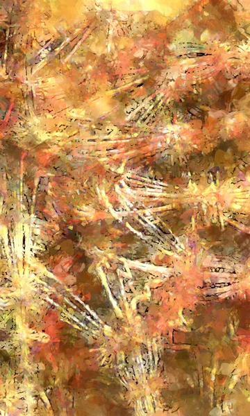 Экспрессивная Кисть Холсте Абстрактная Текстура Иллюстрация Широкие Мазки Кистью Современное Лицензионные Стоковые Изображения